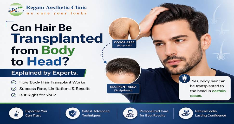 Can Hair Be Transplanted from Body to Head