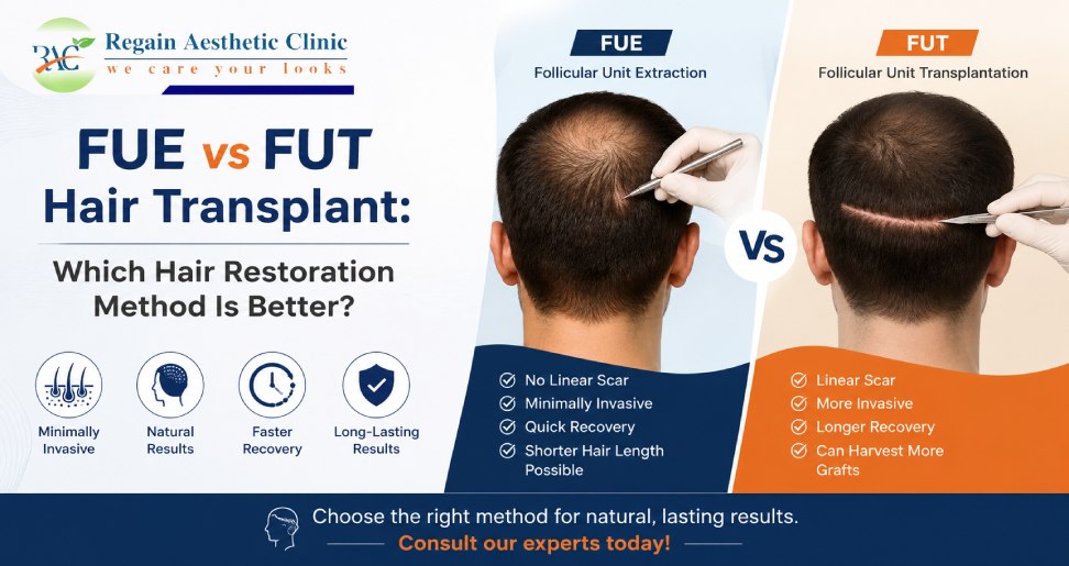 FUE vs FUT Hair Transplant Which Hair Restoration Method Is Better
