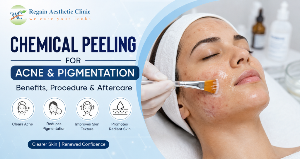 Chemical Peeling for Acne & Pigmentation | Benefits & Care
